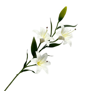 婚庆白色仿真花婚礼堂路引花地排花插花韩式吊顶舞台装饰订婚布置