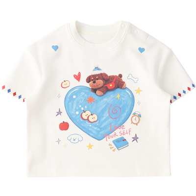 凉感夏季亲子装一家三口宝宝T恤