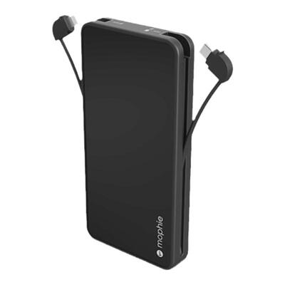 mophie双自带线10000毫安充电宝