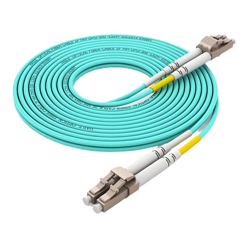 海乐万兆光纤跳线OM3多模双芯LC-LC-FC-LC-SC电信工程级网络收发器光纤尾纤连接跳线