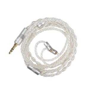 EPZ镀银耳机升级线MMCX单晶铜0.78 DP4线材2.5/3.5/4.4mm平衡hifi