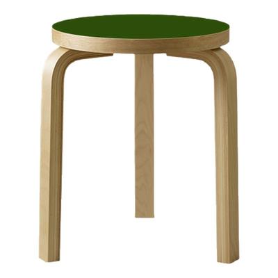 美之趣设计师凳子北欧经典餐椅子ins中古实木artek家用stool60