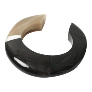 OLIO E ACETO X OUDE WAAG  25春夏牛角纯银拼接手镯