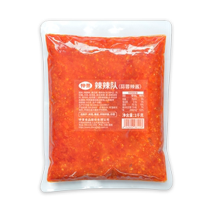 仲景0脂辣酱酸辣魔鬼辣椒酱拌面夹馍火锅烧烤蘸料餐饮大包装1kg