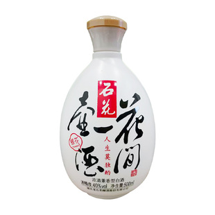 石花酒40度花间一壶酒银花浓清兼香型低度国产白酒500ml 粮食酒