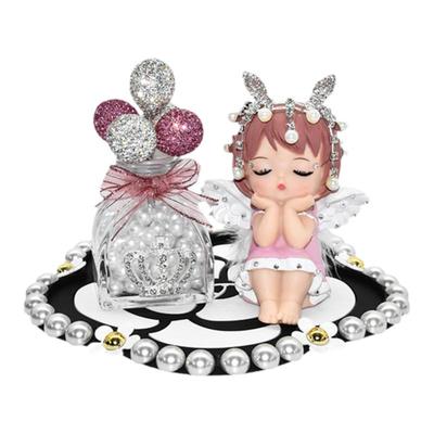 轻奢女神持久香薰摆件高档汽车