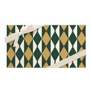 SIUKA一树家|赫奇帕奇菱形格子送男生礼物包装纸大尺寸情人节新年生日伴手礼盒礼品纸高级感花束包书皮彩纸