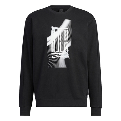 男子运动卫衣阿迪达斯武极圆领