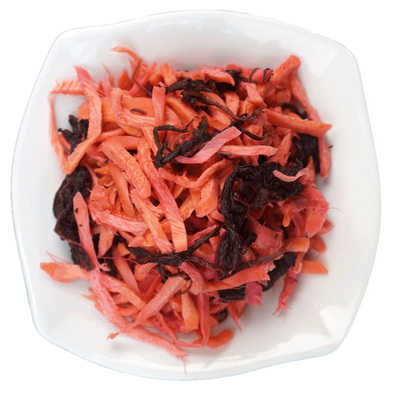 紫苏红姜丝六成干姜丝
