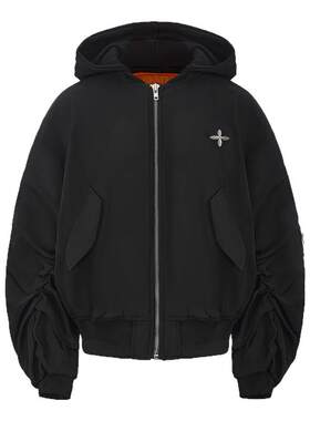 ARDENCODE男女连帽MA1大宽松棒球飞行员夹克秋冬棉服外套 M12版型
