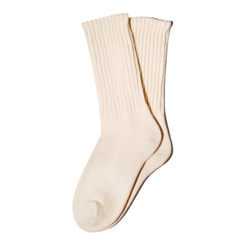 SockLab日系无骨缝合88%棉毛圈袜