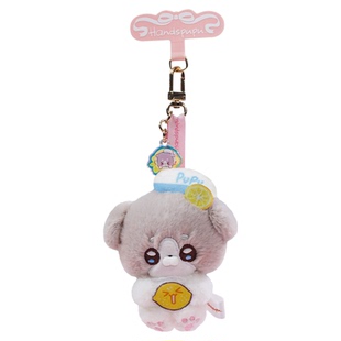 朴坊handspupu小猫狗兔子水果手机链毛绒玩偶包挂件可爱生日礼物