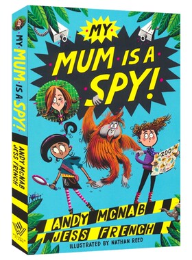 My Mum Is A Spy 我的妈妈是间谍 侦探推理 幽默搞笑探案故事 小学生英语课外读物 英文原版进口儿童图书