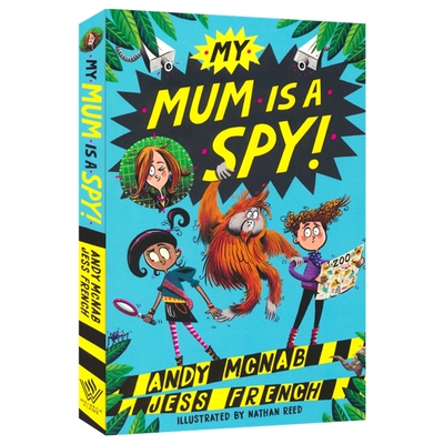 My Mum Is A Spy 我的妈妈是间谍 侦探推理 幽默搞笑探案故事 小学生英语课外读物 英文原版进口儿童图书