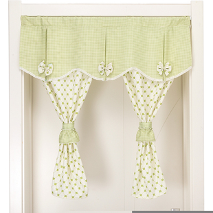 简约门帘隔断帘布艺半帘风水帘卫生间卧室厨房美容院挂帘免打孔新