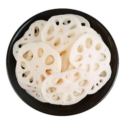 新鲜清水藕片素食凉拌炒菜火锅麻辣烫冒菜卤菜半成品莲藕蔬菜脆嫩