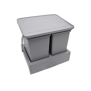 vase shop弹开式橱柜内嵌入柜橱柜门隐藏厨房分类内置弹出垃圾桶