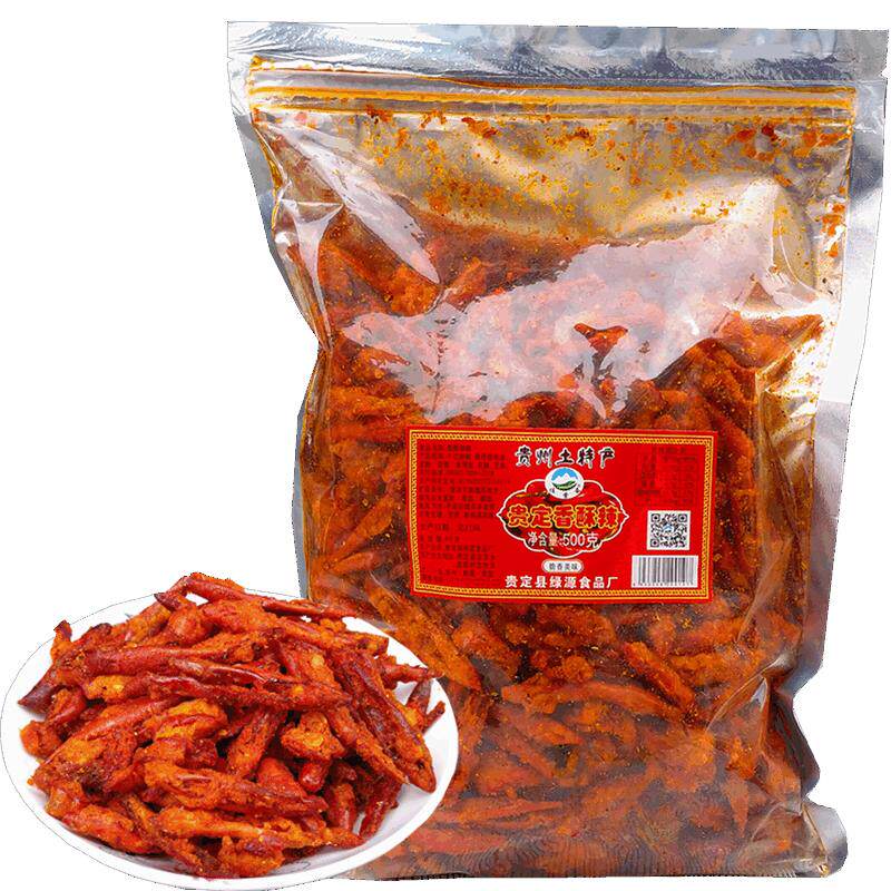 贵州特产佳常备香酥辣香辣脆500g