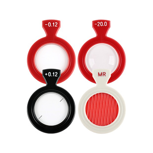 验光配件插片箱镜片单片塑料圈光学玻璃近视老花散花验光箱插片