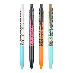 塔诺塞TL-JJ56系列奢享中性笔零阻力低重心笔握纯金属笔身创意学生刷题考试办公签字笔按动黑色水笔盒装0.5mm