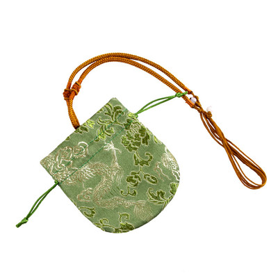 龙纹挂脖香囊空袋子随身携带荷包