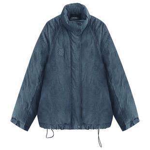 COCOBELLA[安心可溯源]新国标90绒冬高支棉刺绣短款羽绒服DC3030