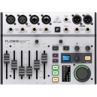 BEHRINGER/百灵达FLOW8专业带效果蓝牙数字直播录音带声卡调音台