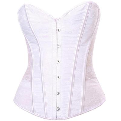 透气全钢蕾丝收腰婚纱塑身衣