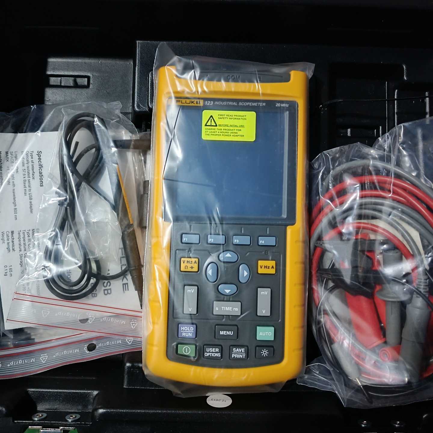 示波器FLUKE福禄克123示波器带软件,美国原装进口,全新