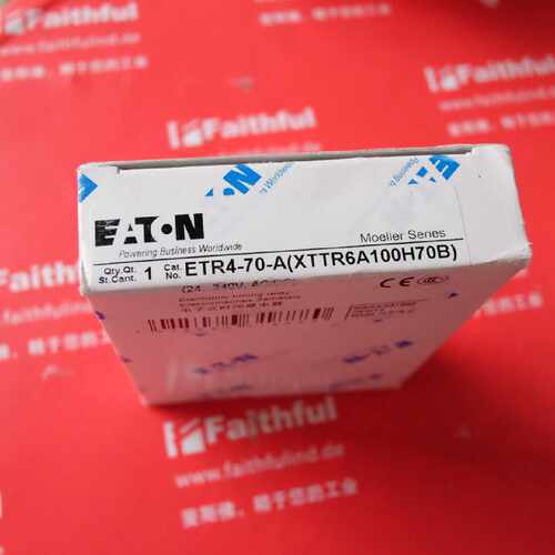 议价Eaton Moeller ETR4-70-A 伊顿莫勒全新时间继电器 XTTR6A100