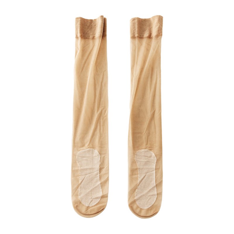 脚底防滑过膝袜中筒袜到大腿夏薄款丝袜任意剪防勾丝小腿袜高筒袜