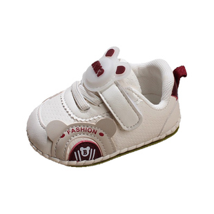 春秋新生婴儿鞋袜0-1-2岁软底步前鞋幼儿宝宝男女童学步单鞋皮鞋