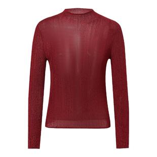 La Koradior拉珂蒂商场同款早秋修身显瘦针织开衫打底上衣针织衫