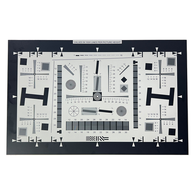 ISO12233相机镜头分辨率测试卡1X