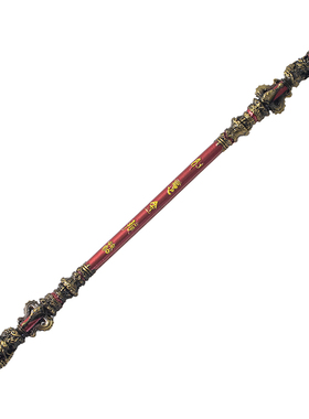 黑神话悟空如意金箍棒齐天大圣摆件手办金属实心武器模型兵器小号