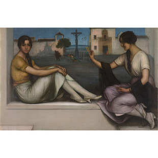 预言者胡里奥·罗梅罗·德·托雷斯超高清油画原版作品图片素材