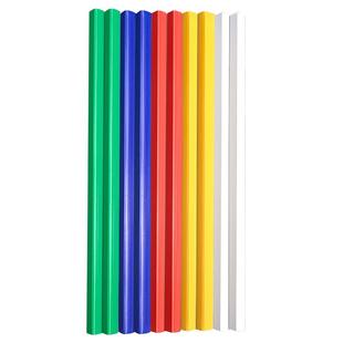 A4抽杆夹文件夹加厚透明拉杆夹pp夹分类分科试卷夹子收纳大容量档案报告收纳册学生用卷子夹单页抽拉杆资料夹