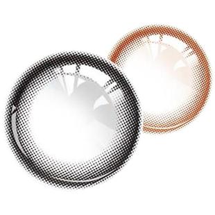 小黑环美瞳半年抛棕色小直径13.8mm自然隐形眼镜片正品官方旗舰店