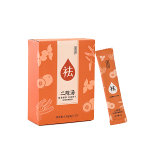 正安国货铺正品二陈汤包装陈皮橘红茯苓甘草冲饮食养四味古法改良