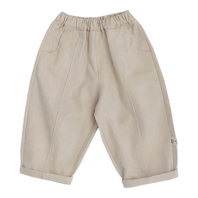 宝宝裤子春秋装休闲宽松百搭长裤