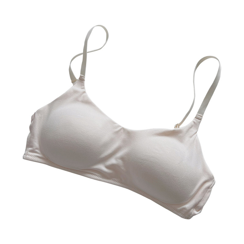 Kbra柔软显圆！无痕内衣女夏薄款小胸聚拢收副乳防下垂女士文胸罩