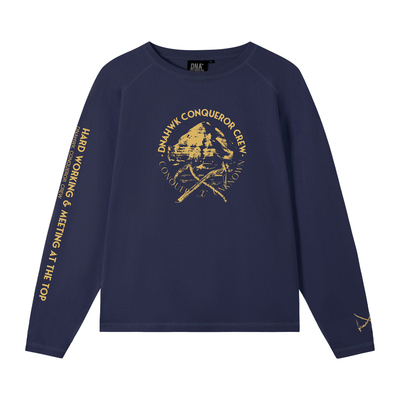 DNAHWK登山小队长袖T恤宽松透气