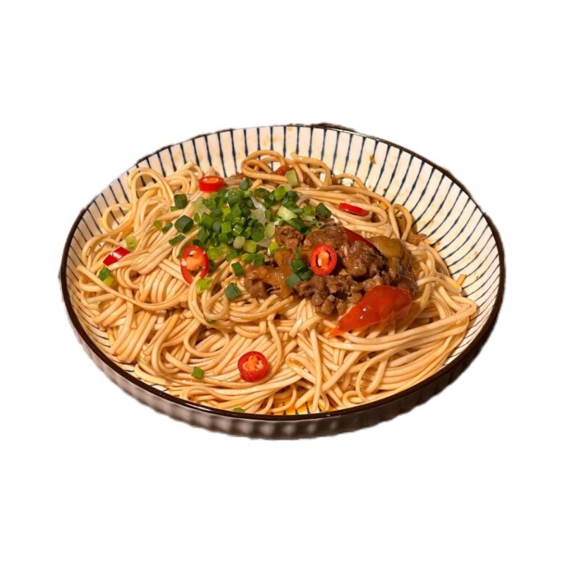 四川特产宜宾燃面多口味非油炸荤燃姜鸭面菌汤面牛肉面清油素燃面