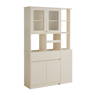 全友家居现代简约客厅多功能隔厅柜2026新款收纳储物柜带玻璃门