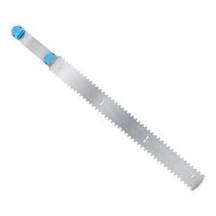一把老手墙面拉槽找平器贴瓷砖神器工具泥工装修铺大板锯齿抹灰刀