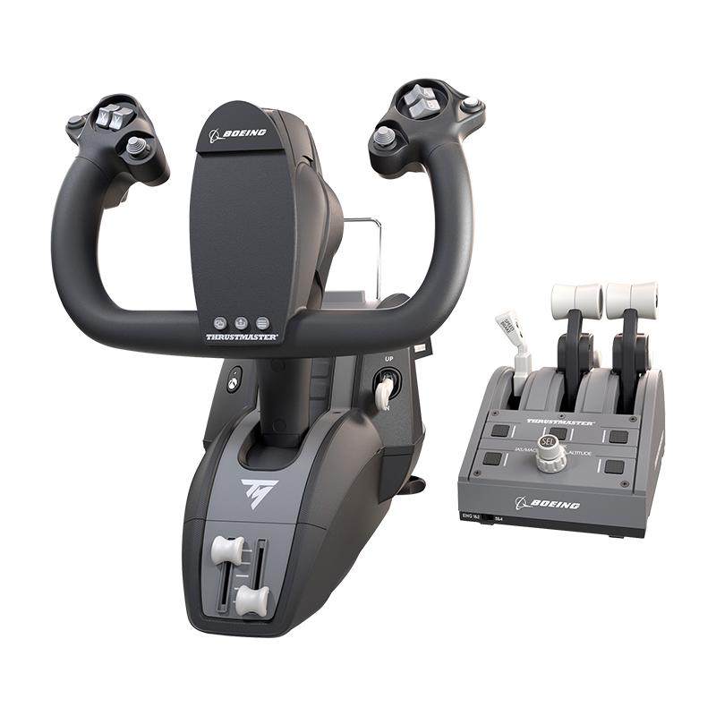 图马思特TCA Yoke Boeing Edition/波音民航 自动驾驶辅助神器飞行模拟器节流阀/摇杆领航员套装X-B