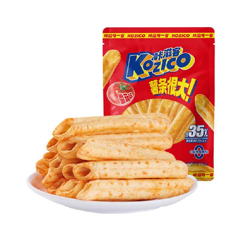 盼盼咔滋客很大番茄味薯条