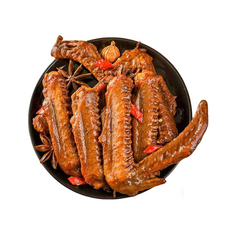 香辣卤鸭翅开袋即食夜宵解馋零食