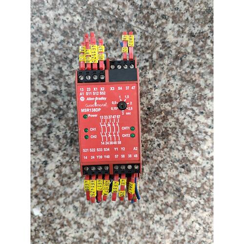 议价AB安全继电器MSR138DP440RM23143拆维修