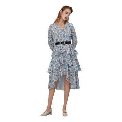 jessicared21新品领收腰大碎花